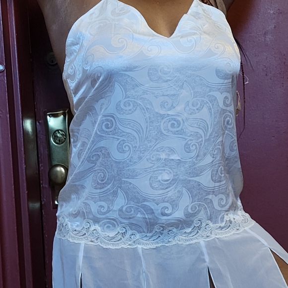 NATORI- Bloomingdales Chemise Size Large - Picture 12 of 13